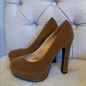Brown Platform Heels